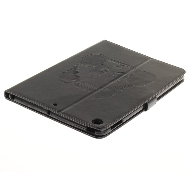 Imprinted Panda Smart Leather Wallet Stand Case for iPad 9.7 (2018) / 9.7 (2017) - Black-5