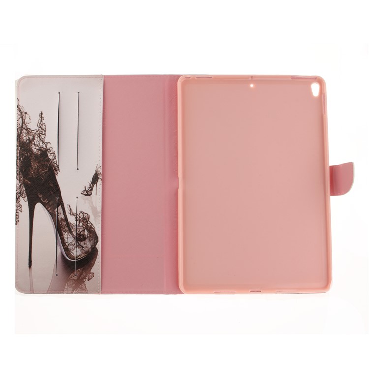 Wallet PU Leather Stand Pattern Printing Cover for iPad Pro 10.5 (2017) - High-heeled Shoes-10