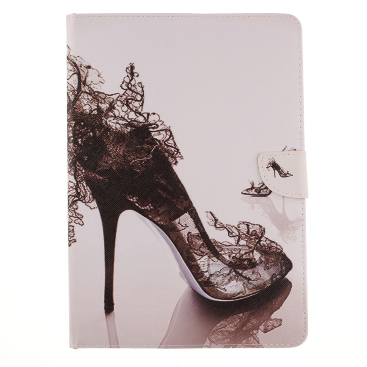 Wallet PU Leather Stand Pattern Printing Cover for iPad Pro 10.5 (2017) - High-heeled Shoes-2