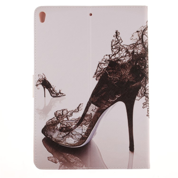 Wallet PU Leather Stand Pattern Printing Cover for iPad Pro 10.5 (2017) - High-heeled Shoes-3