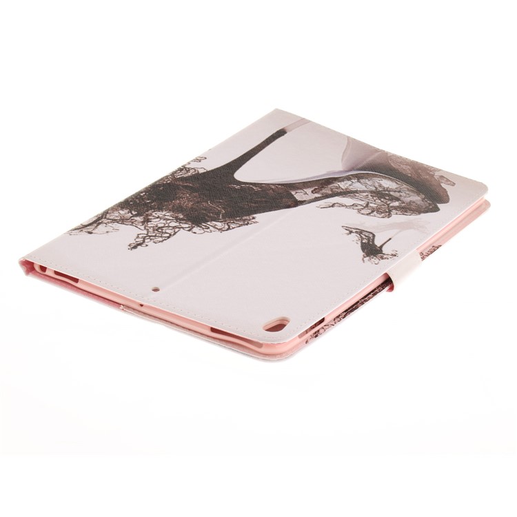 Wallet PU Leather Stand Pattern Printing Cover for iPad Pro 10.5 (2017) - High-heeled Shoes-5