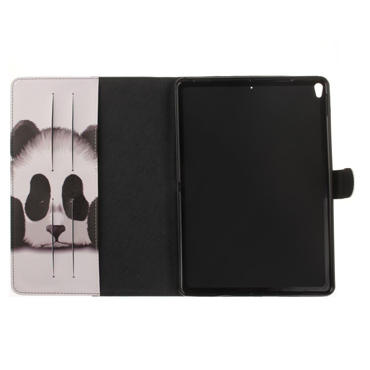 Pattern Printing Wallet Leather Smart Case for iPad Pro 10.5 (2017) - Panda-10