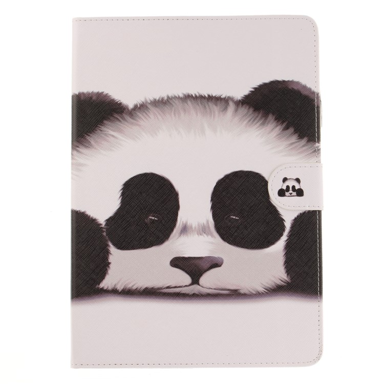 Pattern Printing Wallet Leather Smart Case for iPad Pro 10.5 (2017) - Panda-2