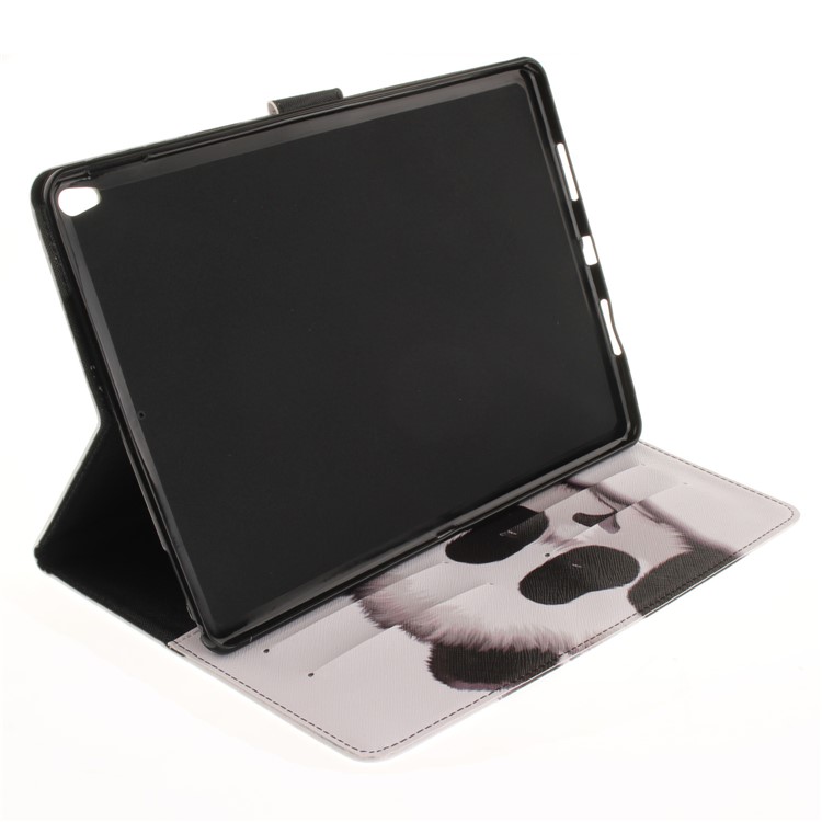 Pattern Printing Wallet Leather Smart Case for iPad Pro 10.5 (2017) - Panda-6