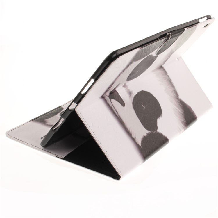 Pattern Printing Wallet Leather Smart Case for iPad Pro 10.5 (2017) - Panda-7