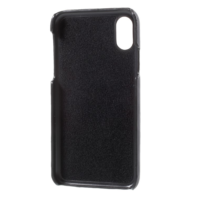 Thermal Induction Fluorescent Color Changing PC Back Cover for iPhone 8 - Black-5