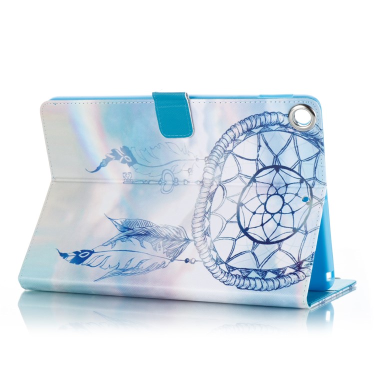 Pattern Printing Wallet Leather Stand Cover for iPad 9.7 (2018) / 9.7 (2017) - Dream Catcher-3