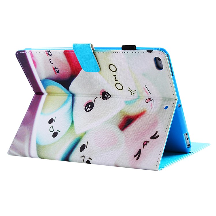 Custodia in pelle modello a supporto modello per iPad 9.7(2017) - carino caramella-4