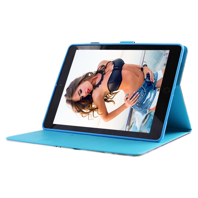 Custodia in pelle modello a supporto modello per iPad 9.7(2017) - carino caramella-5