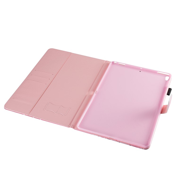Patterned Leather Stand Card Slots Case with Stylus Holder for iPad Pro 10.5 (2017) - Costly Owl-7
