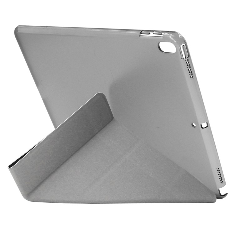 ENKAY Silk Texture Auto-Wake / Sleep Origami Stand PU Leather Cover for Pad Pro 10.5 (2017) - Black-4