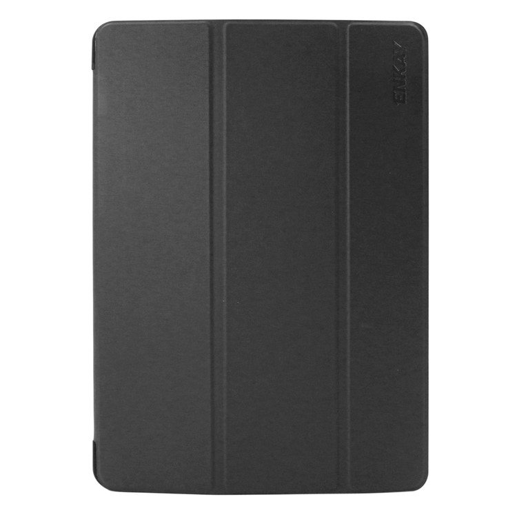 ENKAY Tri-fold Stand Smart PU Leather Tablet Cover for iPad Pro 10.5 (2017) - Black-1