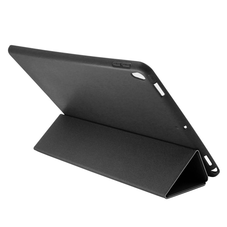 ENKAY Tri-fold Stand Smart PU Leather Tablet Cover for iPad Pro 10.5 (2017) - Black-3