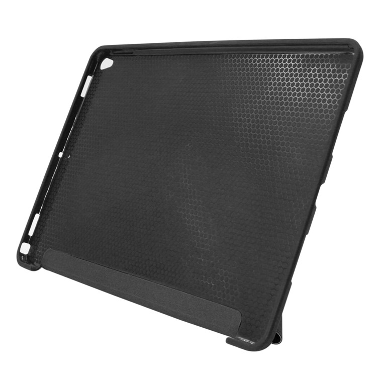 ENKAY Origami Stand Smart PU Leather Shell for iPad Pro 10.5 (2017) - Black-3