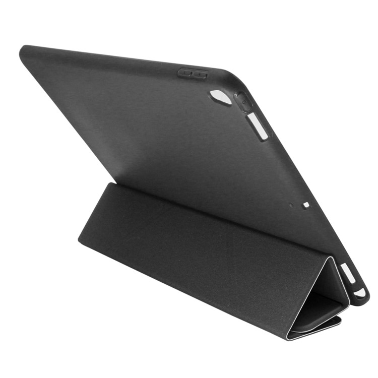 ENKAY Origami Stand Smart PU Leather Shell for iPad Pro 10.5 (2017) - Black-4