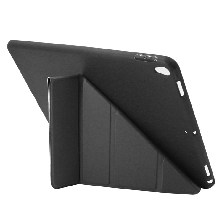 ENKAY Origami Stand Smart PU Leather Shell for iPad Pro 10.5 (2017) - Black-5