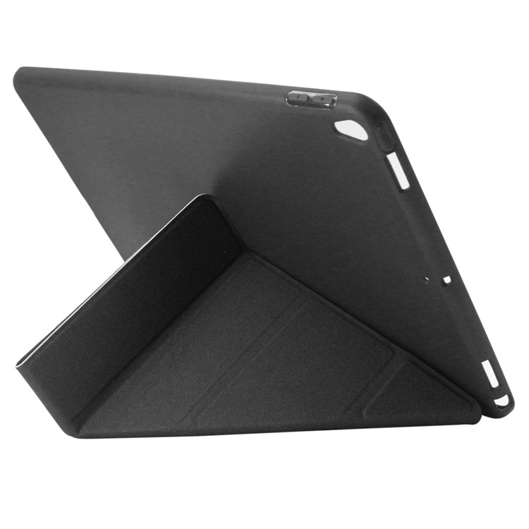 ENKAY Origami Stand Smart PU Leather Shell for iPad Pro 10.5 (2017) - Black-6