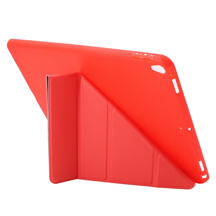 ENKAY Origami Smart Leather Stand Case for iPad Pro 10.5 (2017) - Red-5