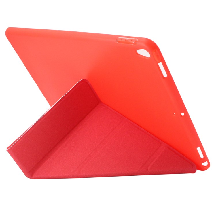 ENKAY Origami Smart Leather Stand Case for iPad Pro 10.5 (2017) - Red-6