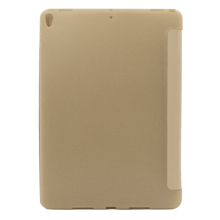 ENKAY Origami Stand Auto-Wake / Sleep PU Leather Shell for iPad Pro 10.5 (2017) - Gold-2