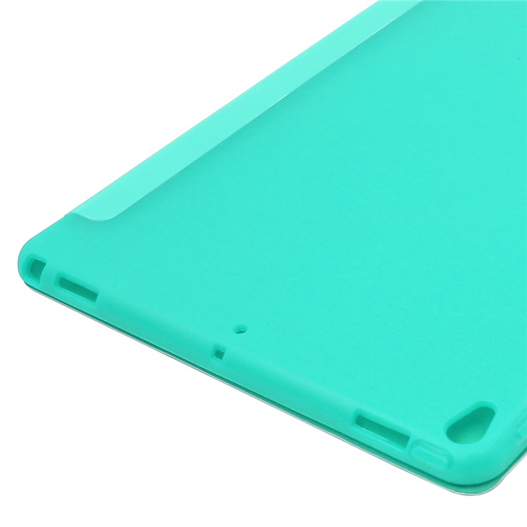 ENKAY Auto-Wake / Sleep PU Leather Origami Stand Cover for iPad Pro 10.5 (2017) - Cyan-7