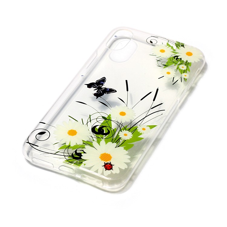 Per iPhone X / Die 5.8 inch Coprire la copertura della custodia in gel di IMD TPU - margherita-3