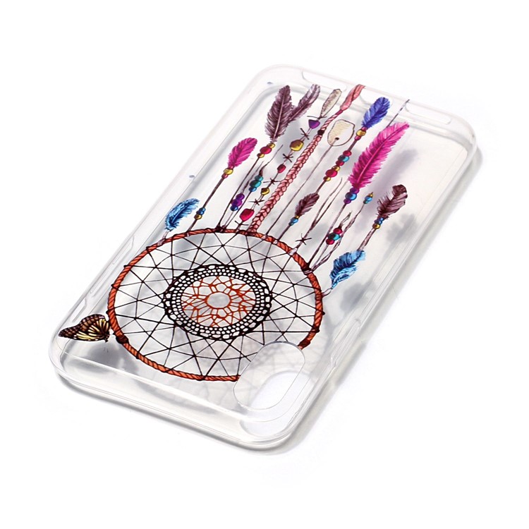 Slim IMD TPU Flexible Case Shell for iPhone XS / X/Ten 5.8 inch - Dream Catcher-4
