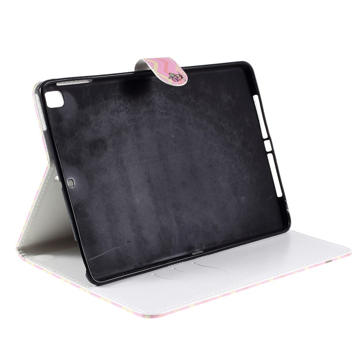 Pattern Printing Embossed Flip Leather Protective Cover for iPad 9.7 (2018) / 9.7 (2017) - Lovely Owls-6