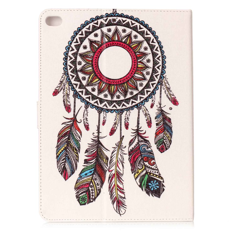 Pattern Printing Embossed Magnetic Leather Protective Case for iPad 9.7 (2018) / 9.7 (2017) - Dream Catcher-3