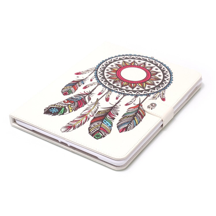 Pattern Printing Embossed Magnetic Leather Protective Case for iPad 9.7 (2018) / 9.7 (2017) - Dream Catcher-5