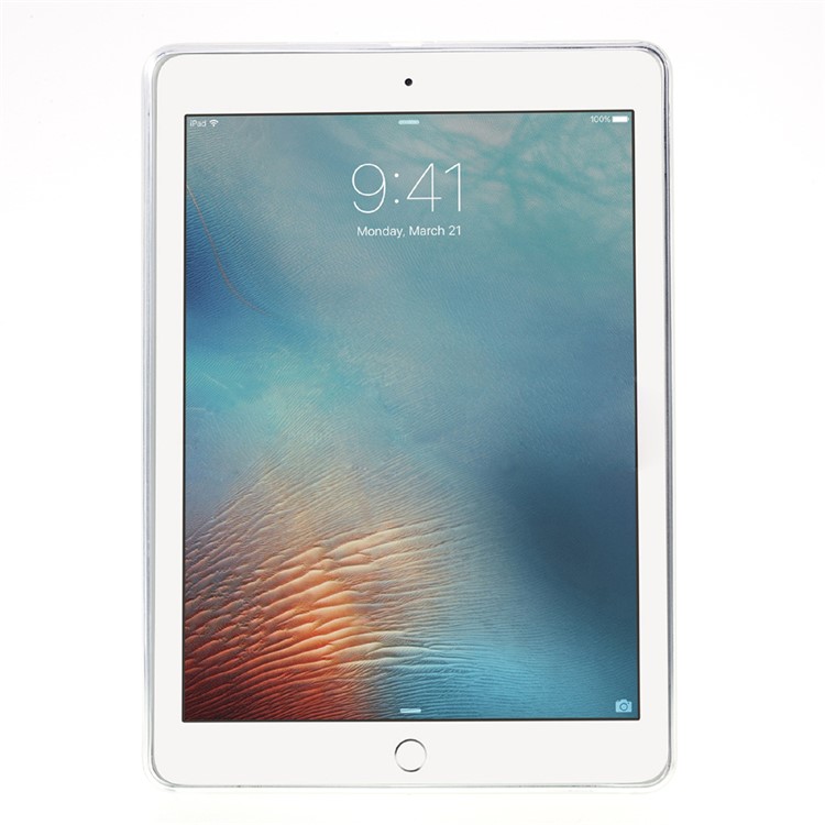 Soft Clear Back TPU Case for iPad 9.7 (2018) / 9.7 (2017) - Transparent-2