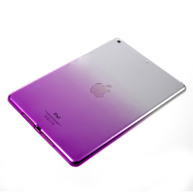 

Gradient Color Soft TPU Gel Case for iPad 9.7 (2018) / 9.7 (2017) - Purple
