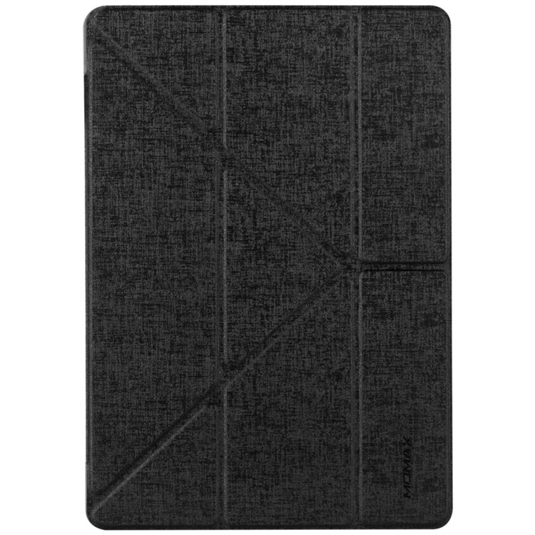 MOMAX Origami Tri-fold Stand Leather Smart Cover for iPad Pro 12.9 (2017) - Black-1