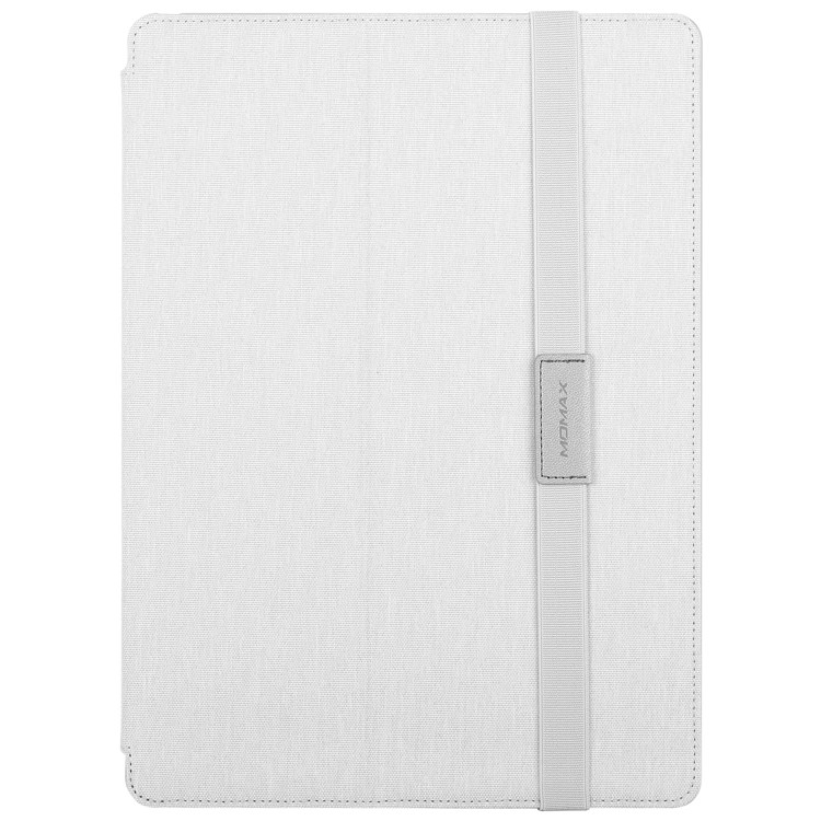 MOMAX Auto Wake & Sleep Oxford Tablet Case Shell with Stand for iPad Pro 12.9 (2017) - White-1
