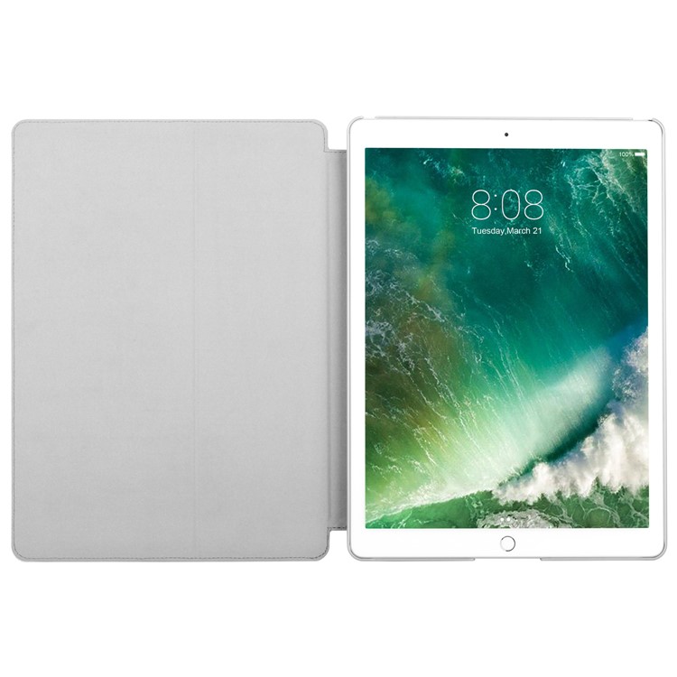 MOMAX Auto Wake & Sleep Oxford Tablet Case Shell with Stand for iPad Pro 12.9 (2017) - White-5