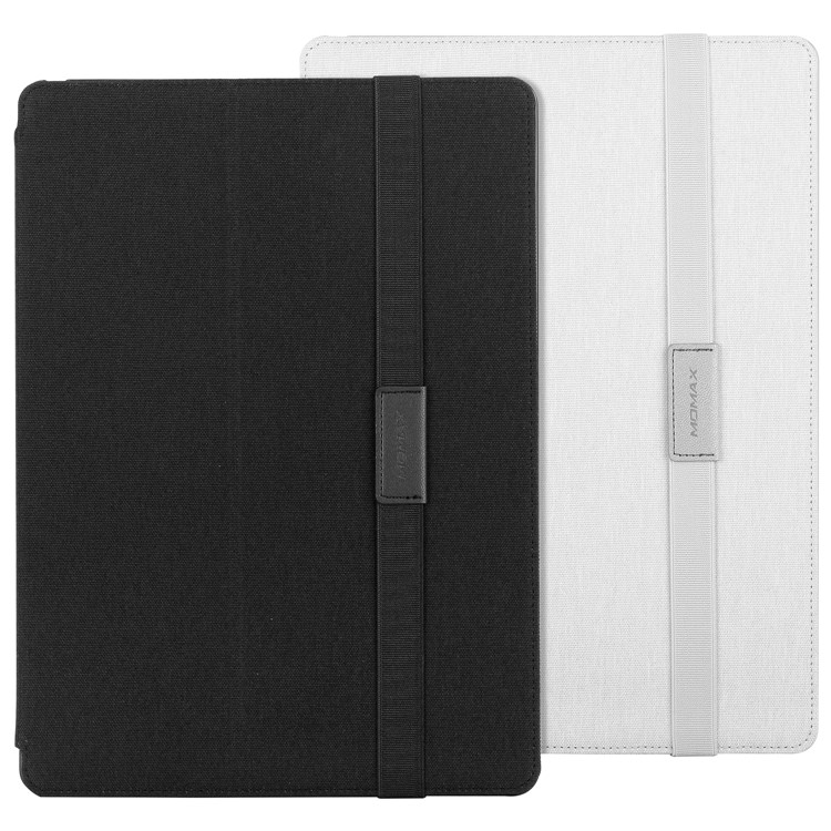 MOMAX Auto Wake & Sleep Oxford Tablet Case Shell with Stand for iPad Pro 12.9 (2017) - White-13