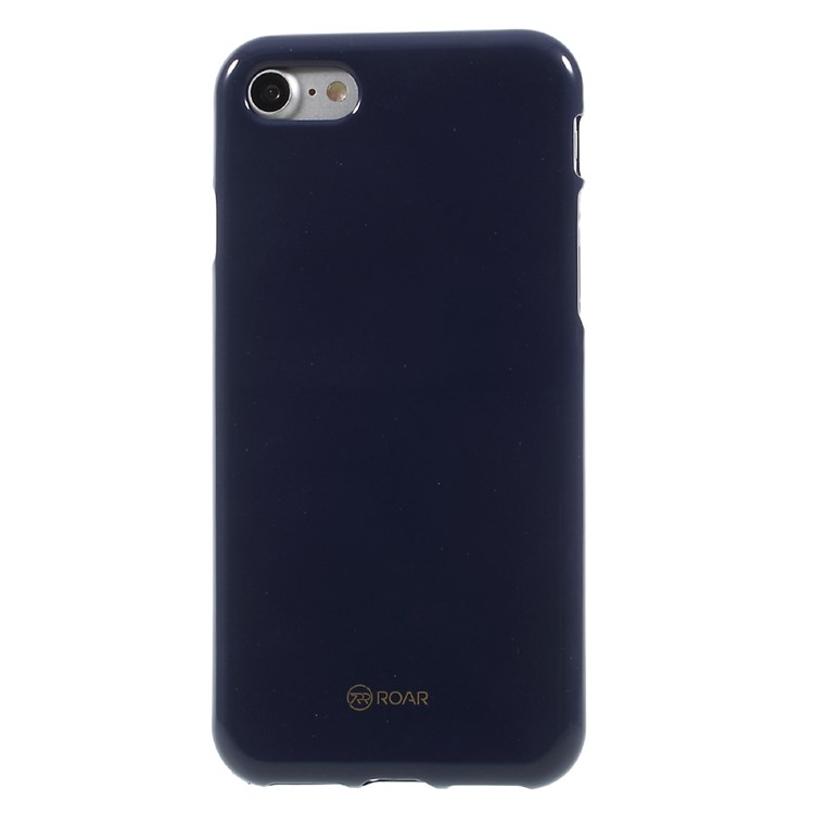 

ROAR KOREA LA-LA Glaze Soft TPU Mobile Phone Cover for iPhone 8 / 7 4.7 inch - Dark Blue