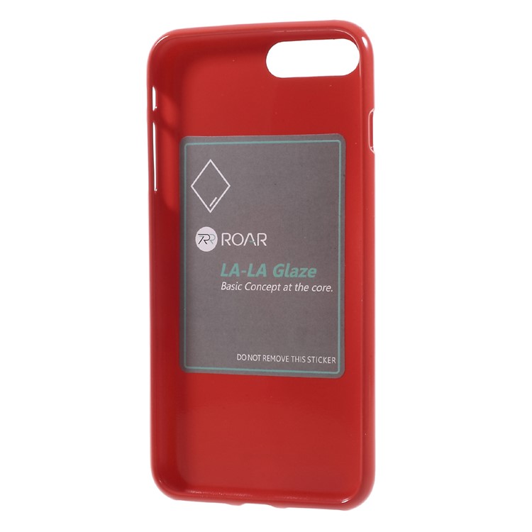 ROAR Soft TPU Back Phone Case for iPhone 7 Plus - Red-3