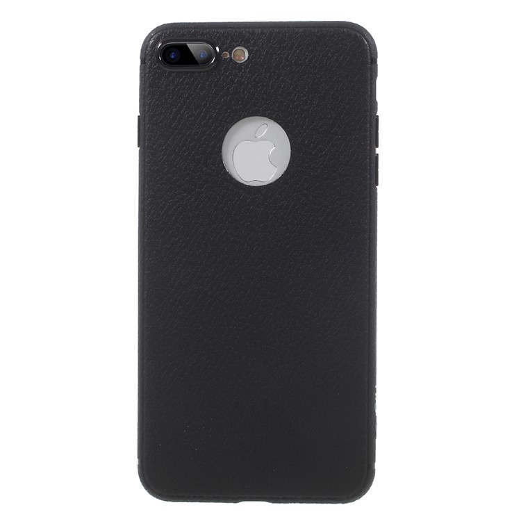NXE for iPhone 7 Plus 5.5 inch Anti-fingerprint TPU Phone Case Accessory - Black-2