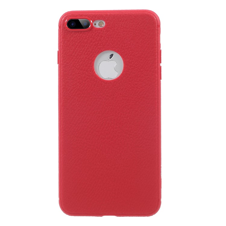 NXE for iPhone 7 Plus 5.5 inch Anti-fingerprint TPU Phone Casing Accessory - Red-1