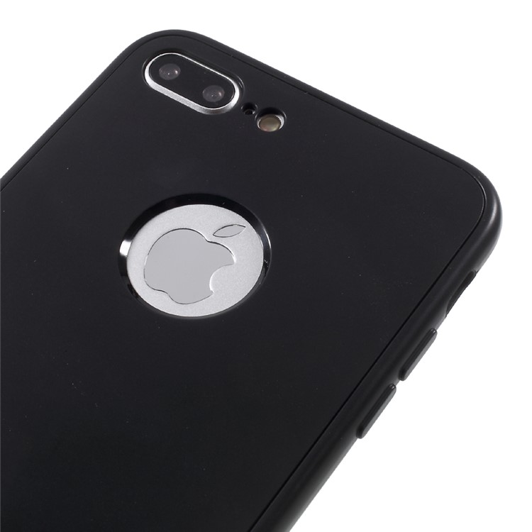 NXE 360 Degree Full Protection Chinese Red Series TPU Mobile Case for iPhone 7 Plus - Black-3