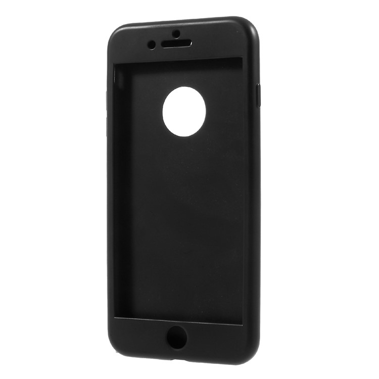NXE 360 Degree Full Protection Chinese Red Series TPU Mobile Case for iPhone 7 Plus - Black-7