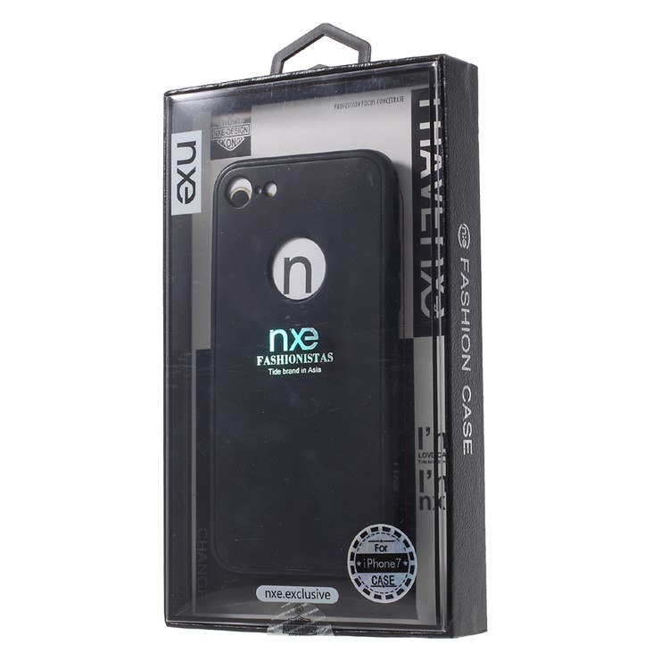 NXE Chinese Red Series TPU Back Case for iPhone 7 - Black-10