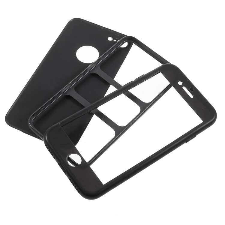 NXE Chinese Red Series TPU Back Case for iPhone 7 - Black-9