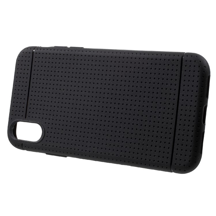 Dots Design TPU Cover for iPhone 8 - Black-2