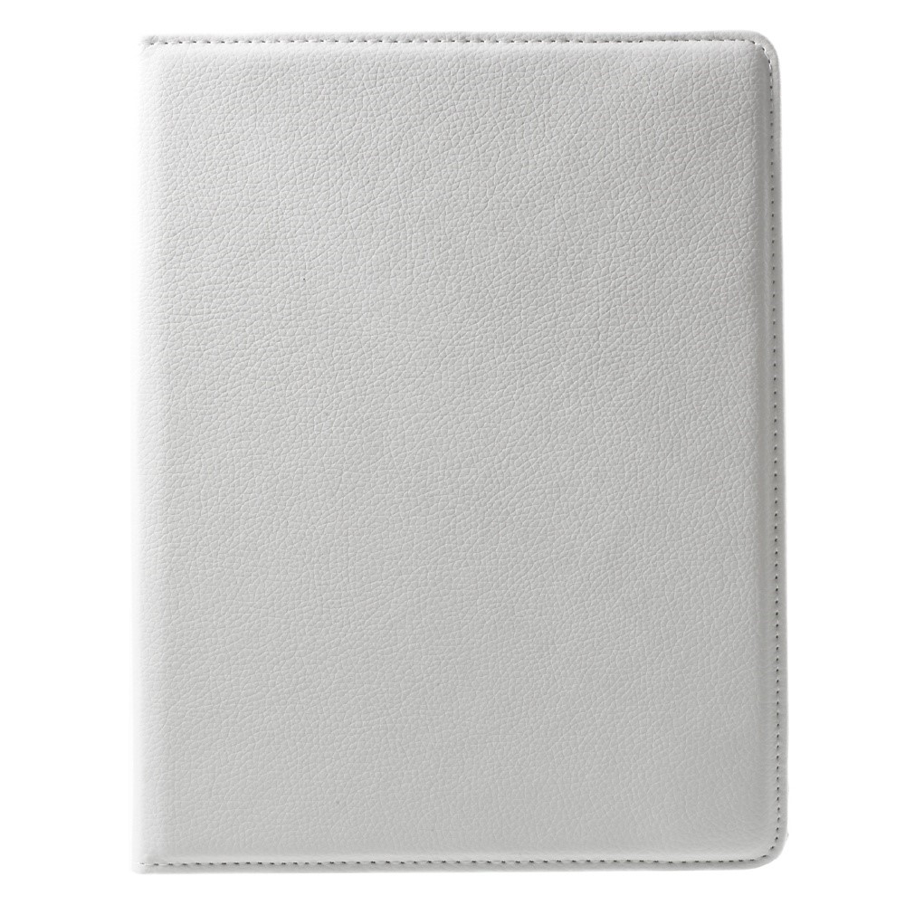 360 Degree Rotation Stand Litchi Grain Leather Protective Case for iPad 4/3/2 - White-6