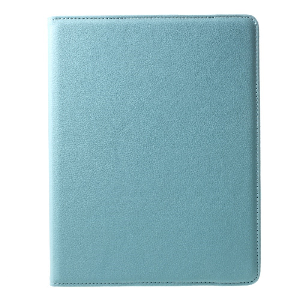 Elastic Band 360 Degree Swivel Stand Leather Protective Shell for iPad 4/3/2 - Baby Blue-7
