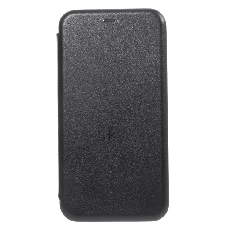Auto-absorbed Leather Card Holder Phone Case for iPhone 8 - Black-3