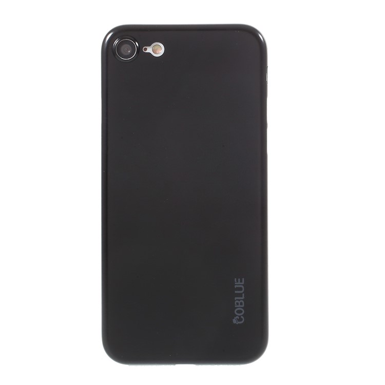 COBLUE Rubberized Super Slim PC Protection Back Case + Screen Protector Film for iPhone 7 4.7 inch - Black-2