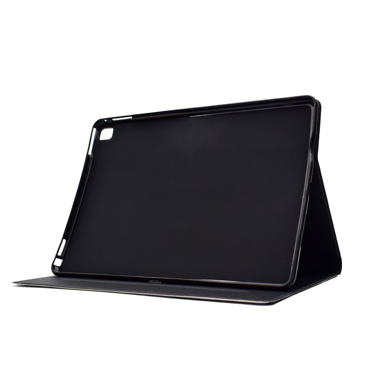 Auto-wake/sleep Patterned PU Leather Card Slot Stand Protective Shell for iPad Pro 9.7 - Flamingo-5